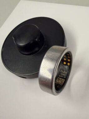 Oura Ring Gen3 Silver Size 10